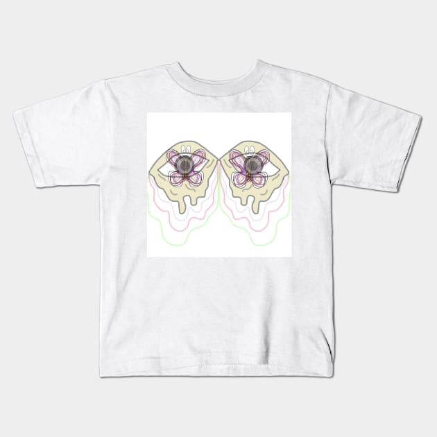 Butterfly Effect Kids T-Shirt by mushriah333